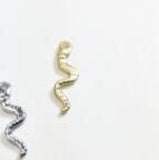 20pcs 16mm Tiny Snake DIY Charms Pendant Necklace Earring Bracelet