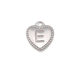 Stainless Steel A-Z Initial Letter Pendants DIY Charms Necklace Jewelry