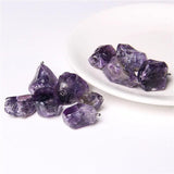 5PCS Natural Stone Charms Agat Random Shape Gem Amethysts Pendant