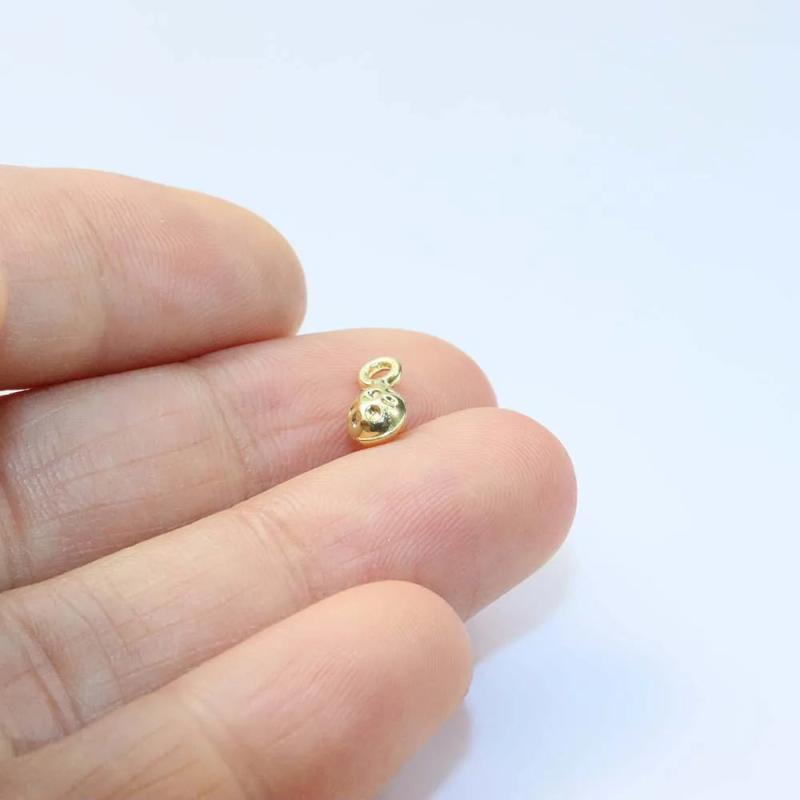 20pcs Mini Drop Bee Charms Pendant Jewelry DIY Necklace Bracelet Earrings
