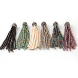 Crystal Tassel Pendants for DIY Necklace Jewelry Making
