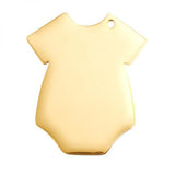 5pcs Stainless Steel Suit Charms 30x35mm Keychain Tags