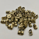 100 PCS Earring Studs Backs Butterfly Stopper Scrolls Ear Post Nuts DIY Jewelry