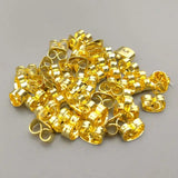 100 PCS Earring Studs Backs Butterfly Stopper Scrolls Ear Post Nuts DIY Jewelry