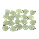 Natural Stone Water Drop Pendants Pink Tiger Eye Charms 20*6 mm