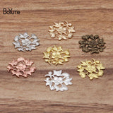 BoYuTe Flower Charms 200 Pcs 15mm 7 Colors DIY Jewelry Material