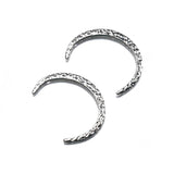 10Pcs Tibetan Silver Crescent Moon Charms Pendant for DIY Jewelry Making