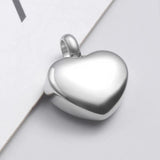 3Pcs Heart Locket Charms Memorial Ashes Necklace Bracelet Jewelry