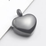 3Pcs Heart Locket Charms Memorial Ashes Necklace Bracelet Jewelry