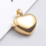 3Pcs Heart Locket Charms Memorial Ashes Necklace Bracelet Jewelry