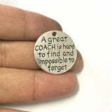 20pcs 25mm Coach Charm DIY Jewelry Accessory SMC482