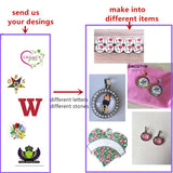 20pcs 25mm Coach Charm DIY Jewelry Accessory SMC482