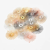 Sunflower Daisy Earrings Jewelry Accessories 30x31.9mm