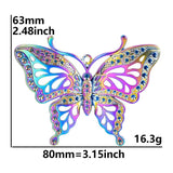 3Pcs Colorful Butterfly Pendant DIY Jewelry Making