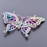 3Pcs Colorful Butterfly Pendant DIY Jewelry Making