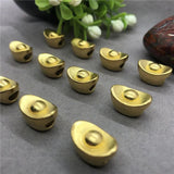 5pcs Copper Plated Fortune Spacer DIY Bracelet Making