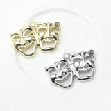 Halloween Style Mask Pendant 10PCS/lot DIY Necklace Jewelry Making