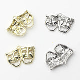 Halloween Style Mask Pendant 10PCS/lot DIY Necklace Jewelry Making