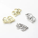 Halloween Style Mask Pendant 10PCS/lot DIY Necklace Jewelry Making