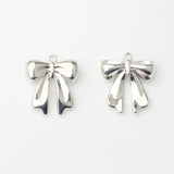 10pcs Zinc Alloy Bow Tie Charms for DIY Jewelry Making