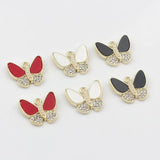 Resin Butterfly Charms 10pcs DIY Jewelry Earring Making