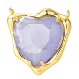Crystal Love Heart Charms for DIY Jewelry Making