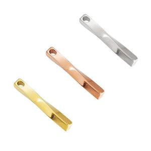 5Pcs Stainless Steel Geometric Charms for Jewelry Making DIY