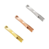 5Pcs Stainless Steel Geometric Charms for Jewelry Making DIY