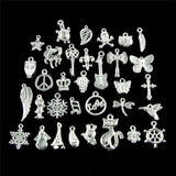 Mixed Charm Pendants DIY Bead Jewelry Making 50pcs