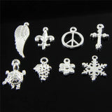 Mixed Charm Pendants DIY Bead Jewelry Making 50pcs