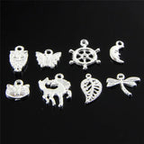 Mixed Charm Pendants DIY Bead Jewelry Making 50pcs