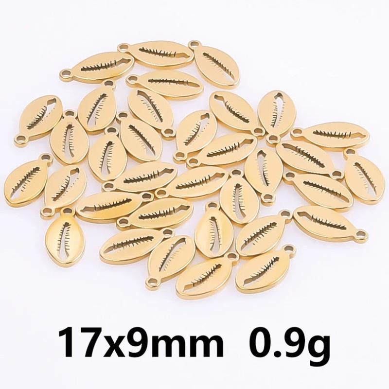 20pcs Stainless Steel Charms for Jewelry Making Necklace