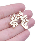 20pcs Stainless Steel Charms for Jewelry Making Necklace