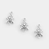 20pcs Small Tortoise Sea Turtle Charm Pendant for DIY Bracelet Keychain