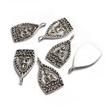 6Pcs Tibetan Silver Buddha Charms Pendant DIY Jewelry Making