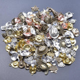 30/50Pcs Random Charms Music Instrument Pendant DIY Tibetan Jewelry