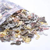 30/50Pcs Random Charms Music Instrument Pendant DIY Tibetan Jewelry