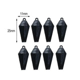 10Pcs Enamel Crosses Skull Charms for Jewelry Making Earrings Necklace