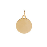 5pcs Stainless Steel Disc Tag Charm Pendants for Jewelry Making