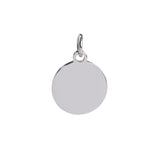 5pcs Stainless Steel Disc Tag Charm Pendants for Jewelry Making
