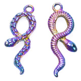 15PCS Animal Snake Pendant Charm DIY Jewelry Necklace Bracelet Supplies