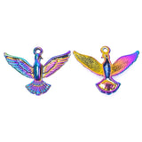10PCS/Lot Animal Bird Pendant Charm Alloy Electroplating DIY Jewelry Supplies