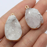 Teardrop Crystal Charms for DIY Jewelry Making