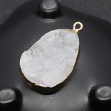 Teardrop Crystal Charms for DIY Jewelry Making