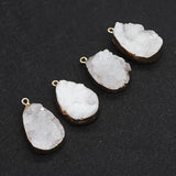 Teardrop Crystal Charms for DIY Jewelry Making