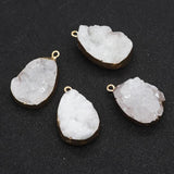 Teardrop Crystal Charms for DIY Jewelry Making