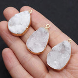 Teardrop Crystal Charms for DIY Jewelry Making