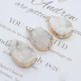 Teardrop Crystal Charms for DIY Jewelry Making