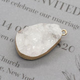 Teardrop Crystal Charms for DIY Jewelry Making