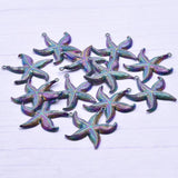 10PCS Starfish Pendant Charm for Jewelry DIY Accessories